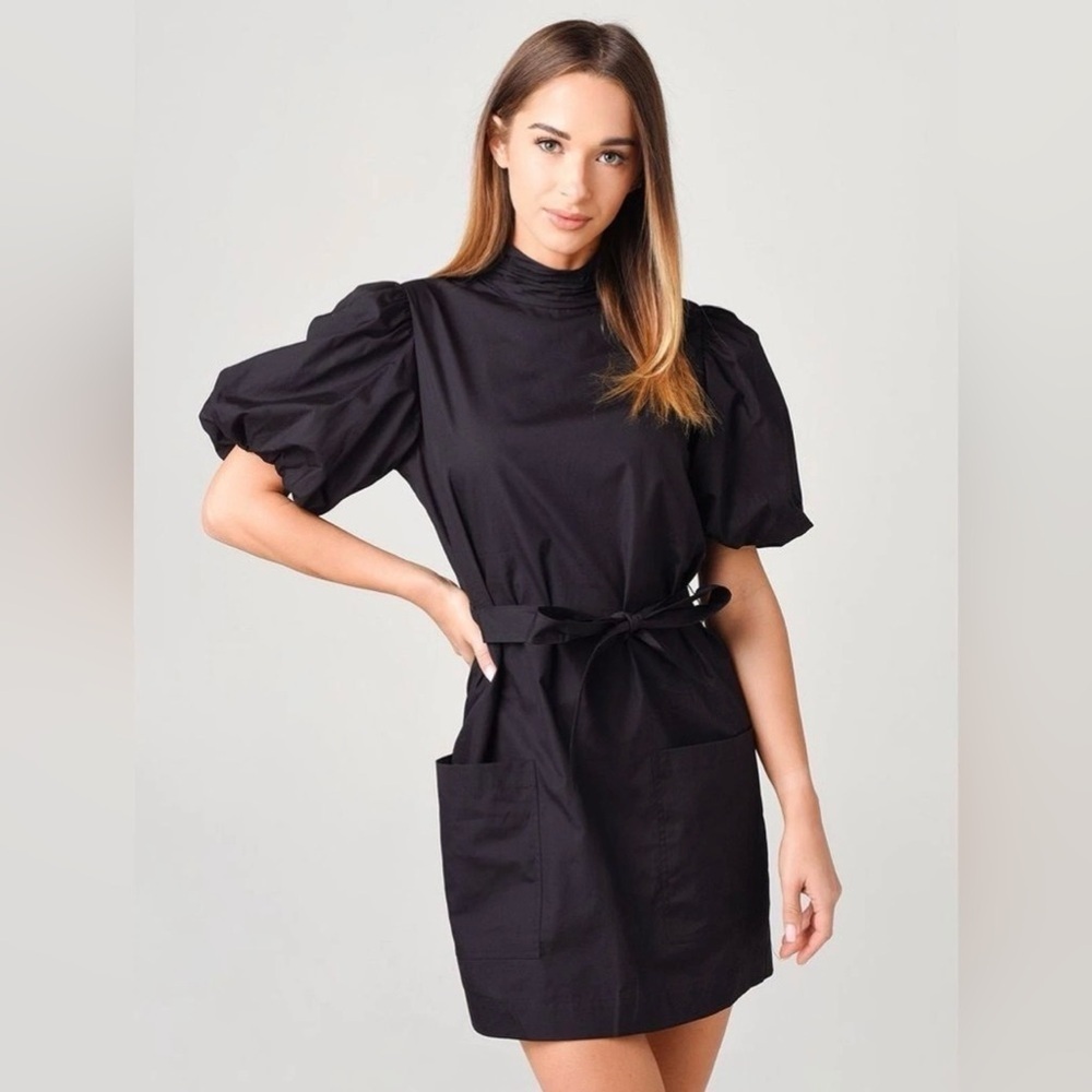NWTs Frame Margot Black Dress